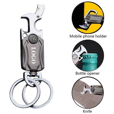 4-IN-1 Multifunctional Keychain with Knife