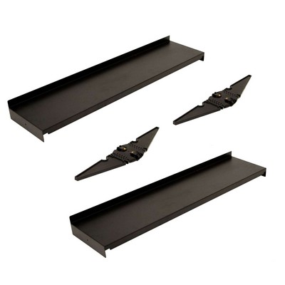 Double Astra Shelf For 3'W Wall