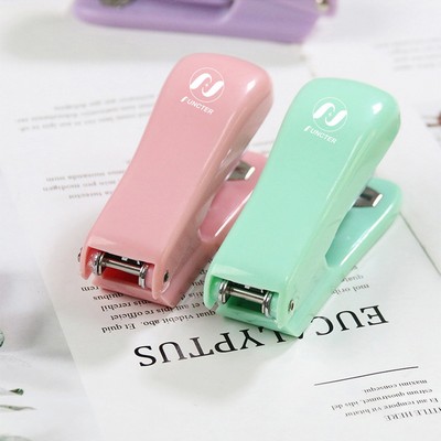 Macaron Color Multifunctional Handheld Stapler