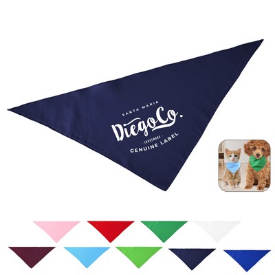 Cotton-polyester Pet Bandana