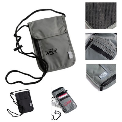 Travel in Style and Security: Multifunctional Crossbody Passport Bag