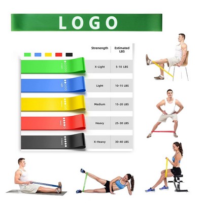 5 Piece Sport Resistance Band Set