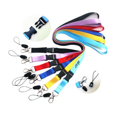 Color-Printed Lanyard with ID Card Holder