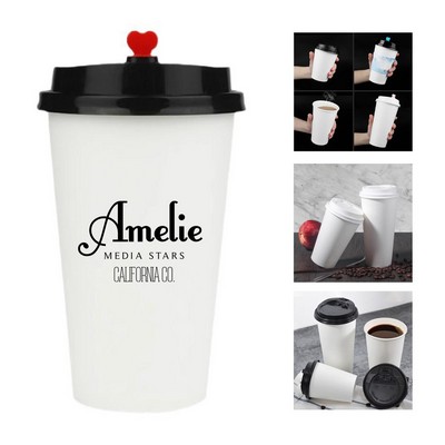 16Oz Paper Coffee Cup with Lid