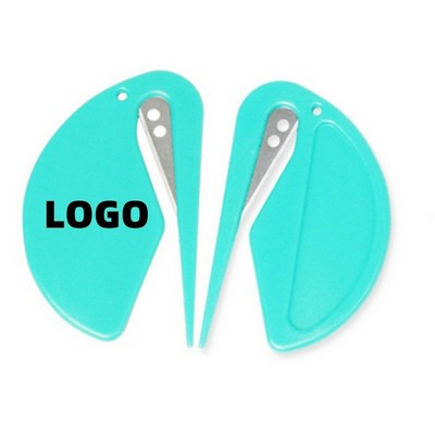 Custom Letter Opener Envelope Opener Mail Cutter Slitter w/Safety Concealed Sharp Blade