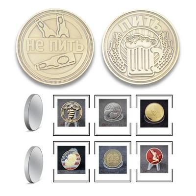Customizable Metal Commemorative Coin.