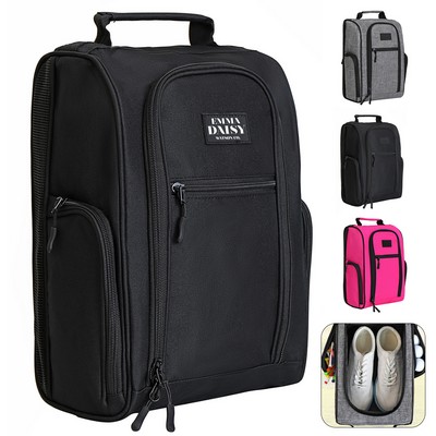 Golf Shoe Bag with Side Pocket