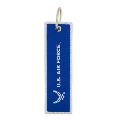 Officially Licensed U.S. Air Force Embroidered Keychain
