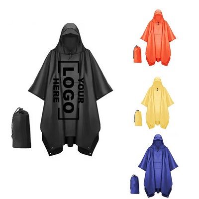 Compact Event Rain Poncho