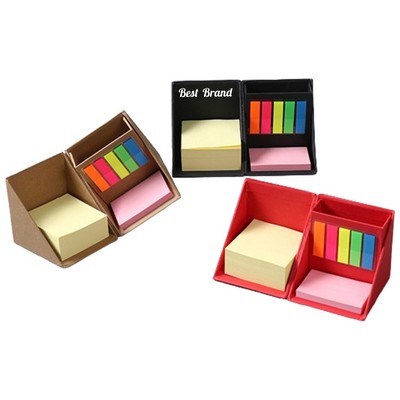 Foldable Pen Holder With Memo