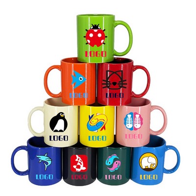 11 oz C-Handle Ceramic Mug