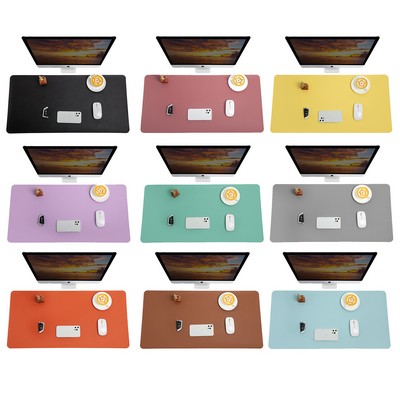 Waterproof Leather Mouse Pad W/ Smooth Surface