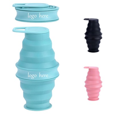 Double-Sided Collapsible Silicone Water Bottle