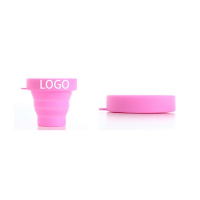 Food Grade Silicone Collapsible Folding Cup
