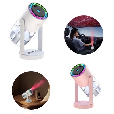 USB Ultrasonic Starry Sky Projector Humidifier