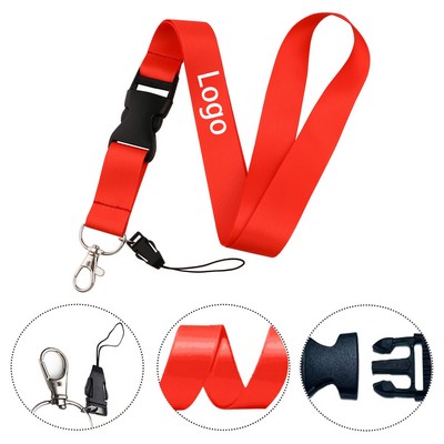 1" Sublimated Polyester Lanyard
