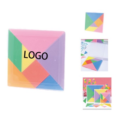 Educational Tangram Puzzle Set For Kids Early Learning Brain Development Toys