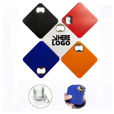 Square ABS Coaster Bottle Opener