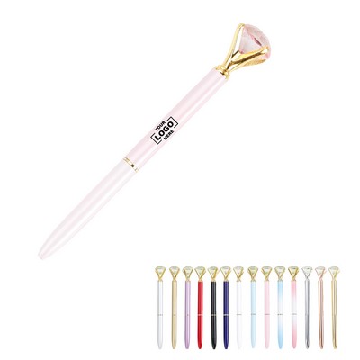 Metal Artificial Diamond Pen Ballpoint Pen