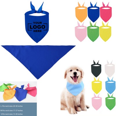 Absorbent Dog Drool Bandana For Fashionable Pets