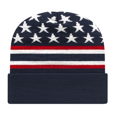 Premium Old Glory Knit Cap