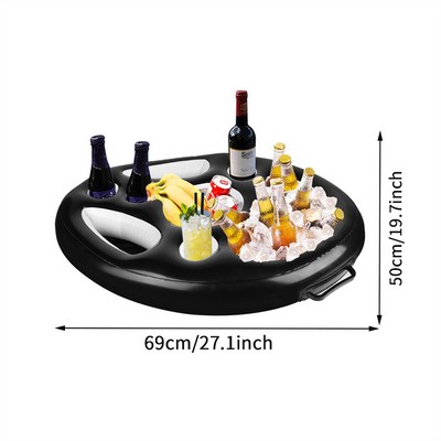 Summer Inflatable Pool Beer & Beverage Tray