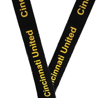Solid Lanyard with Print (1" x 34")