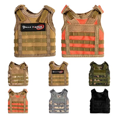 Mini Tactical Vest Drink Can Cooler
