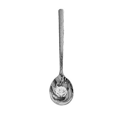 Mesh Stainless Steel Soup Spoon