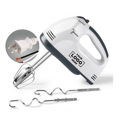 7 Speed Portable Kitchen Mixer with Whisk