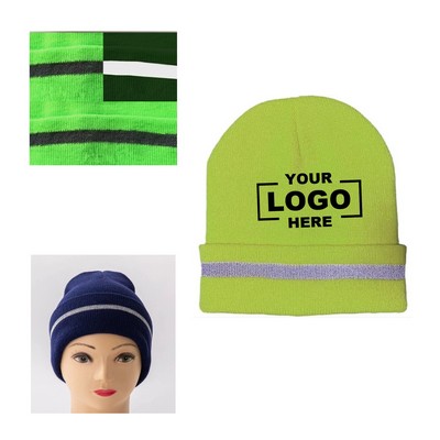 Safety Beanie Unisex Knit Cap