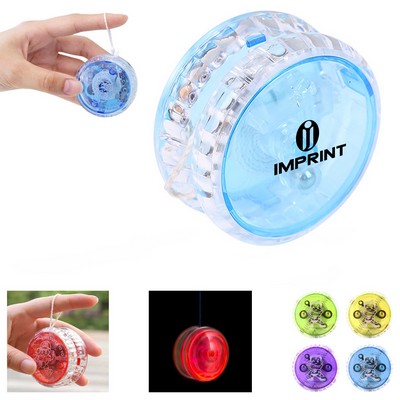 Responsive Bearing Ball Led Light Up Plastic Auto Return