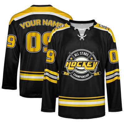 Ice Hockey Shirt with Lace