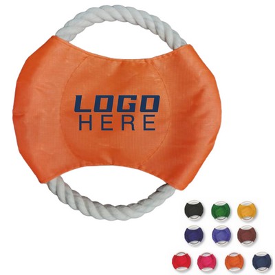 Cotton Rope Dog Pet Toy Flying Disc