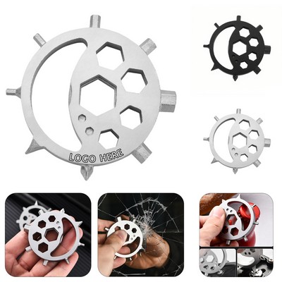15 in 1 Multifunctional Wrench EDC Emergency Repair Tool