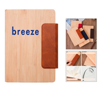 A5 Eco-Friendly Bamboo Hardcover Notebook