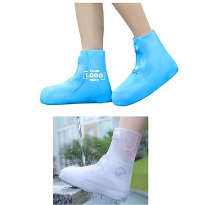 Reusable TPE Waterproof Shoe Covers for Rain and Snow
