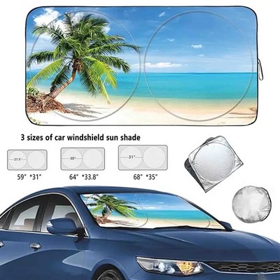 Full Color Car Sun Shade Windshield