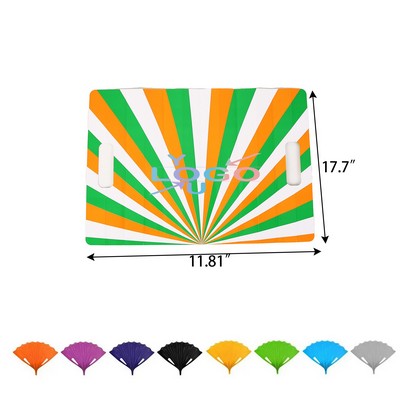 Portable Paper Fan Sign