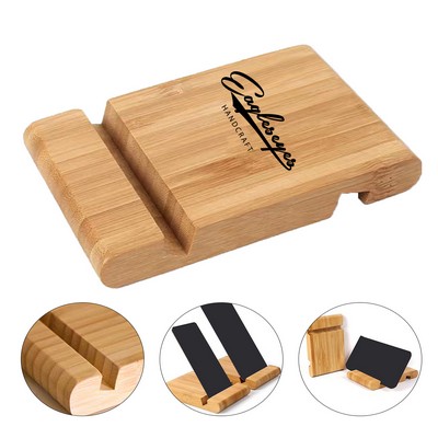 Bamboo Eco Phone Stand