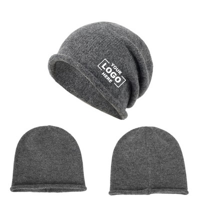 Premium Cashmere Slouchy Beanie