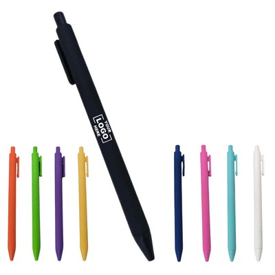 Multi-color Retractable Plastic Pen