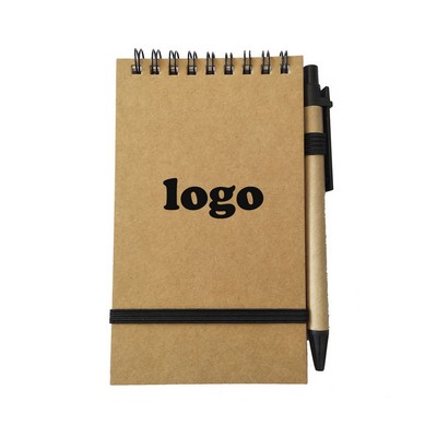 Recyclable Spiral Small Notebooks