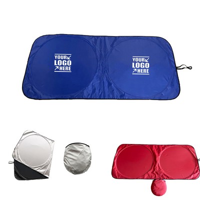Folding Car Front Windshield Sunshade