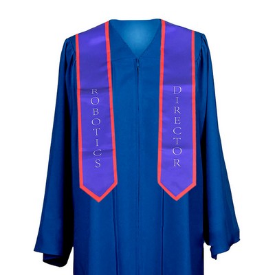 Custom 68" L Unisex Adult Plain Graduation Honor Stole Sash