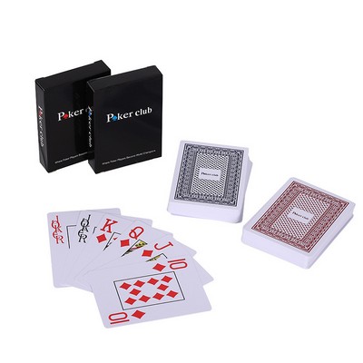 Pvc Waterproof Poker Playing Cards 2 Decks