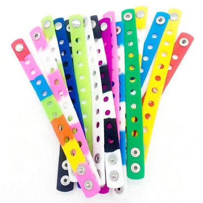 Silicone Wristbands Adjustable Kids Bracelets