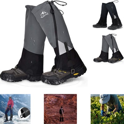 Thickened Outdoor Protective Snow Gaiters