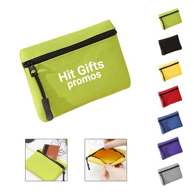 Zipper Coin Purse Pouch