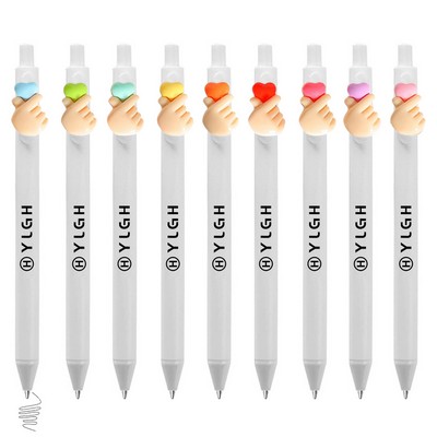 Click Activated Pen With Heart Gesture